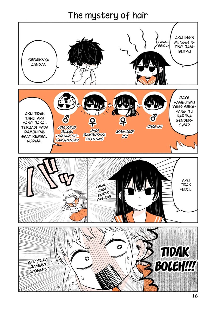 A Lazy Guy Woke Up as a Girl One Morning Chapter 09 Gambar 18