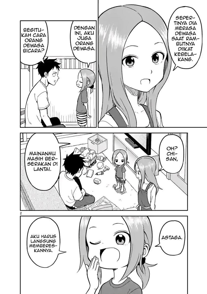 Baca Manga Karakai Jouzu no (Moto) Takagi-san Chapter 142 Gambar 2