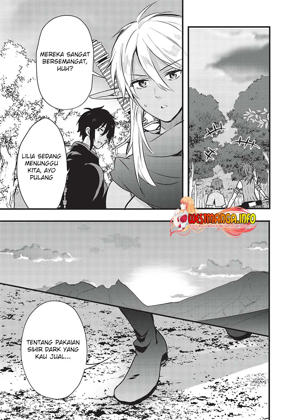 Kuro no Kenja ha Kage wo Oru Chapter 09 Gambar 16