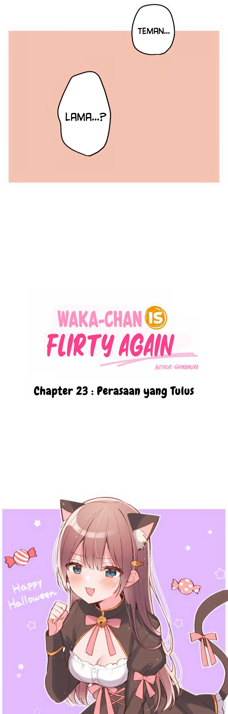 Waka-chan Is Flirty Again Chapter 23 Gambar 7