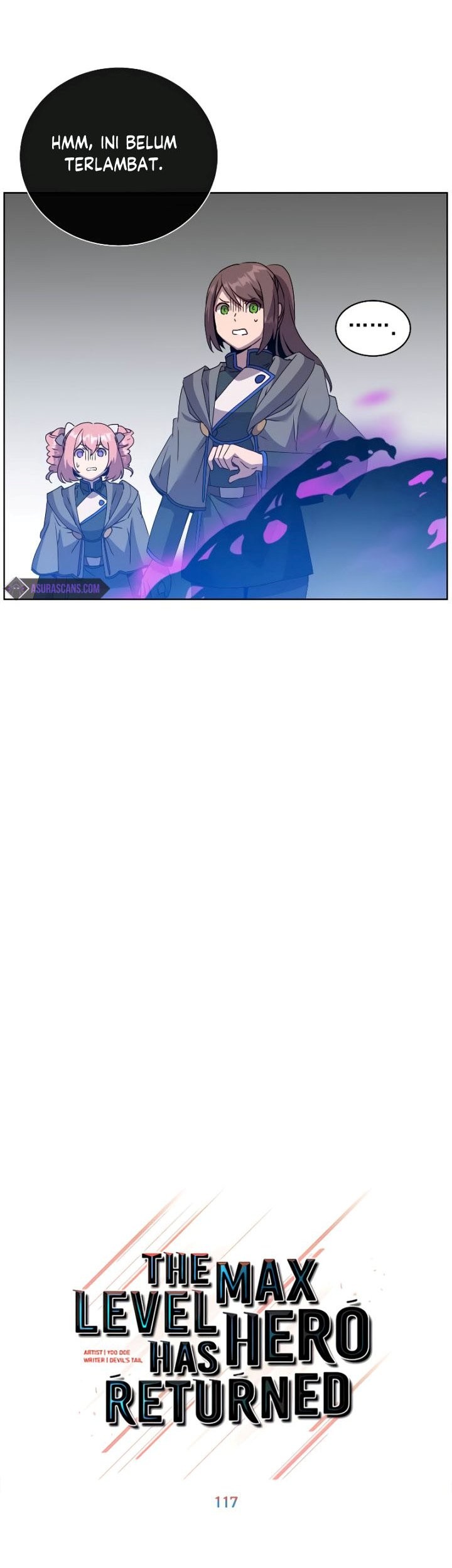 The MAX leveled hero will return! Chapter 117 Gambar 16