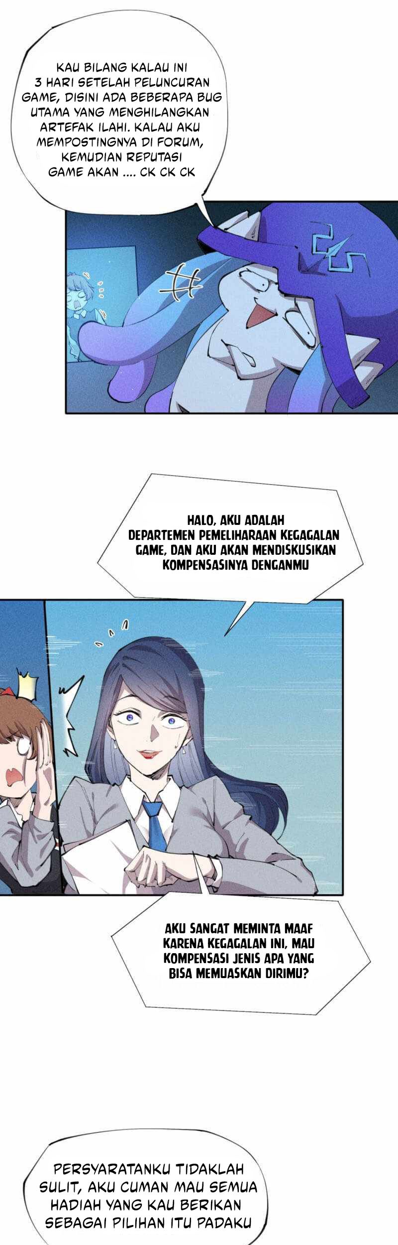 Even Though My Character Is a Jellyfish, I’m Still Super Strong Chapter 11 Gambar 18