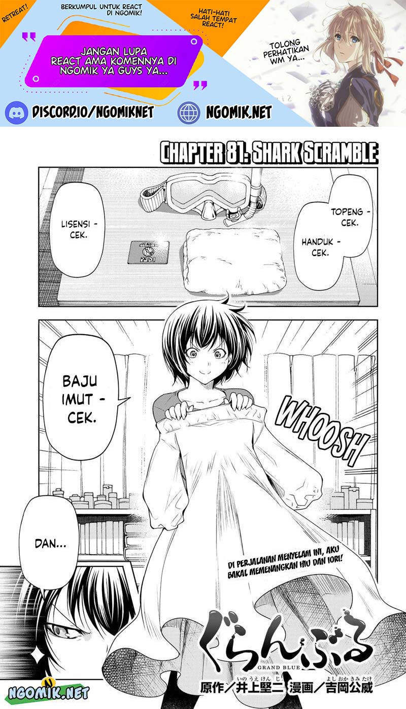 Baca Manga Grand Blue Chapter 81 Gambar 2