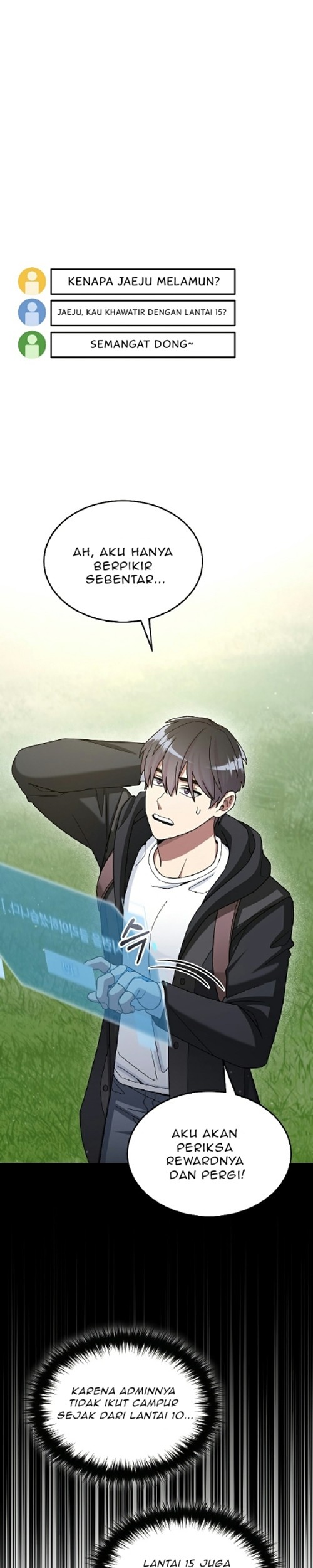 Manhwa The Newbie Is Too Strong Chapter 44 gambar nomor 2