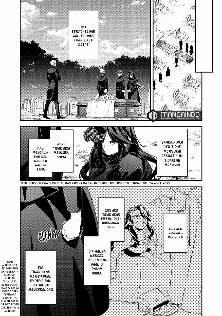 Danzaisareta Akuyaku Reijou wa, Gyakkou shite Kanpeki na Akujo wo Mezasu Chapter 01.2 Gambar 6