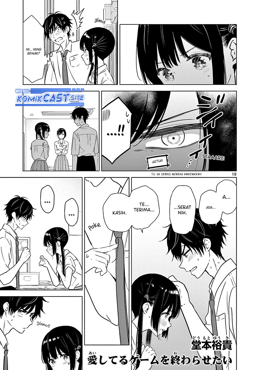 Aishiteru Game wo Owarasetai Chapter 20 Gambar 20