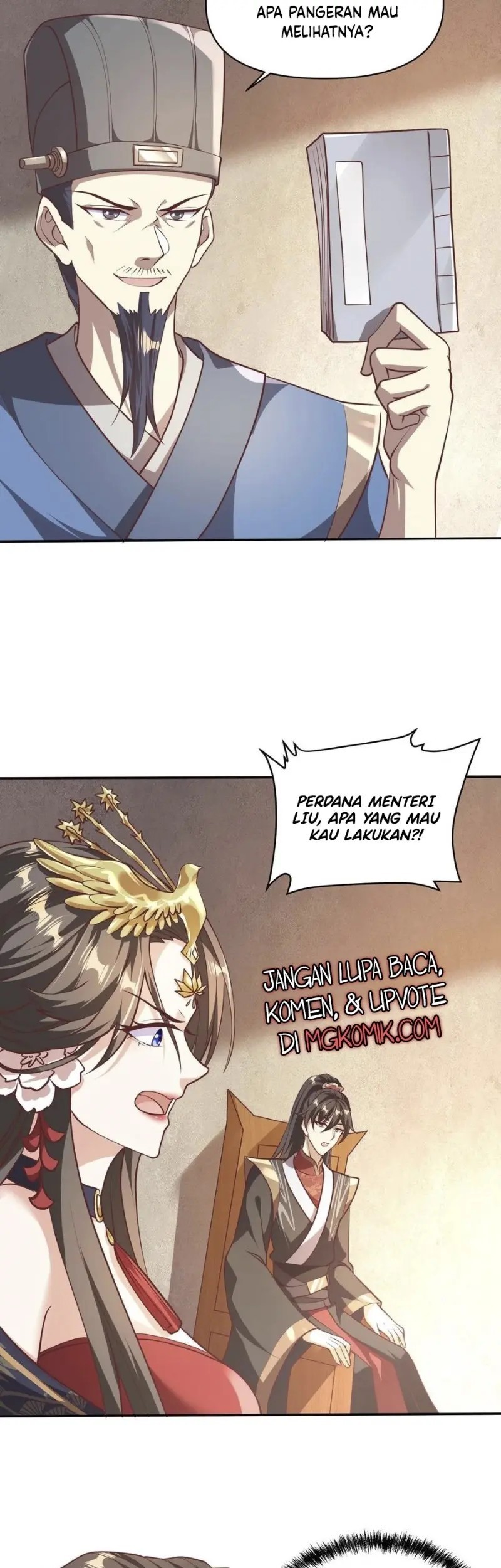 It’s Over! The Queen’s Soft Rice Husband is Actually Invincible Chapter 40 Gambar 3