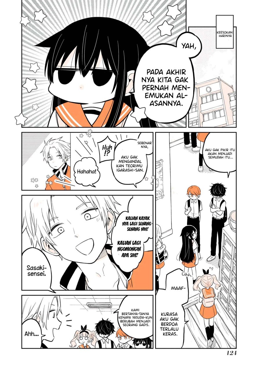 A Lazy Guy Woke Up as a Girl One Morning Chapter 15.1 Gambar 11