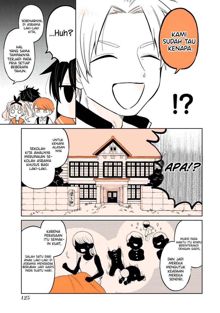 A Lazy Guy Woke Up as a Girl One Morning Chapter 15.1 Gambar 12