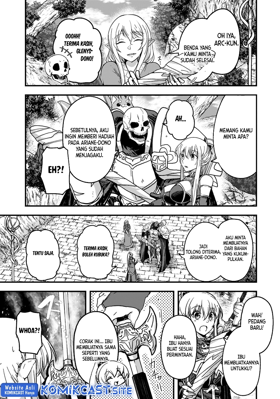 Gaikotsu Kishi-sama, Tadaima Isekai e Odekake-chuu Chapter 55.2 Gambar 11