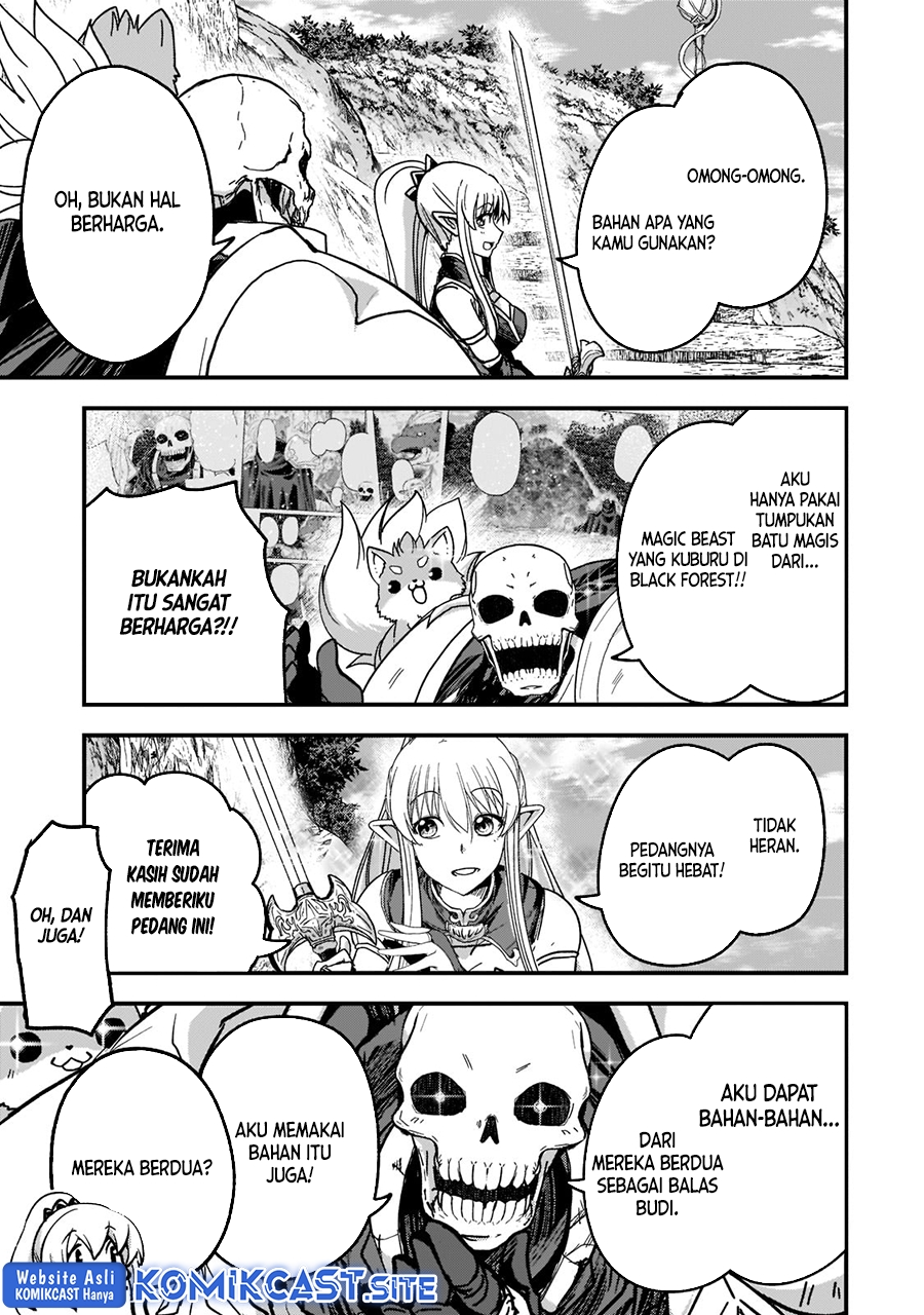 Gaikotsu Kishi-sama, Tadaima Isekai e Odekake-chuu Chapter 55.2 Gambar 13