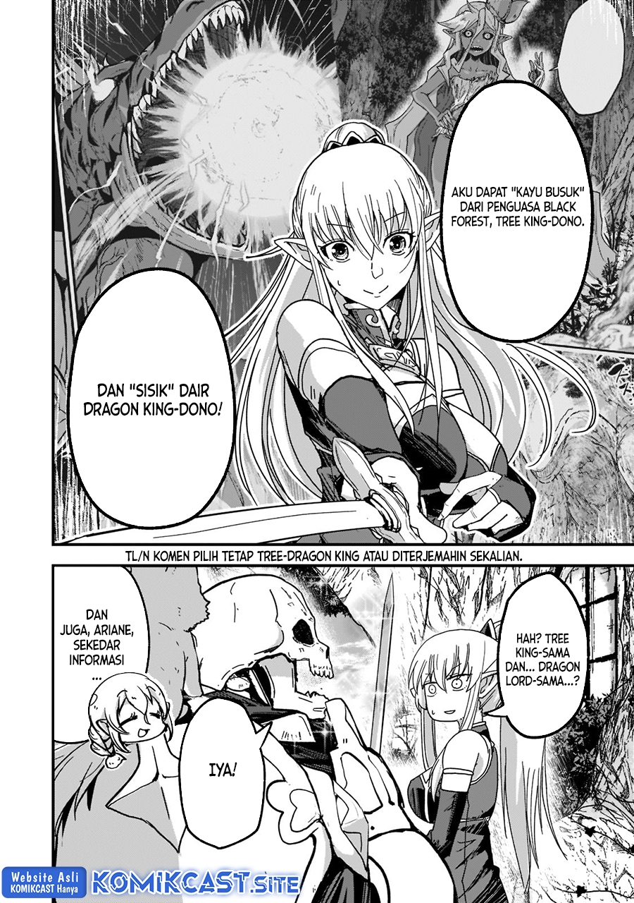 Gaikotsu Kishi-sama, Tadaima Isekai e Odekake-chuu Chapter 55.2 Gambar 14