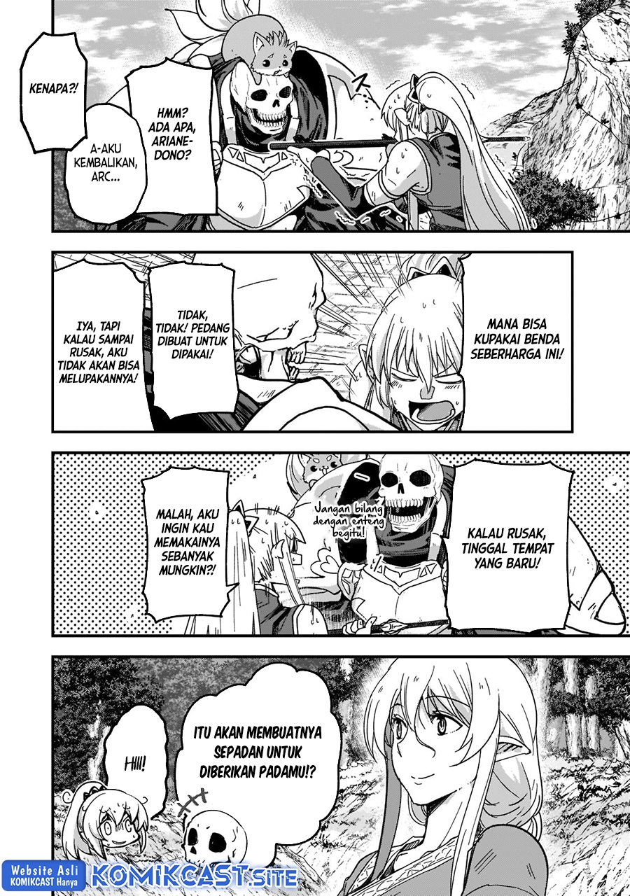 Gaikotsu Kishi-sama, Tadaima Isekai e Odekake-chuu Chapter 55.2 Gambar 16