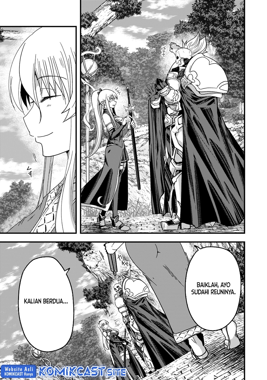 Gaikotsu Kishi-sama, Tadaima Isekai e Odekake-chuu Chapter 55.2 Gambar 17