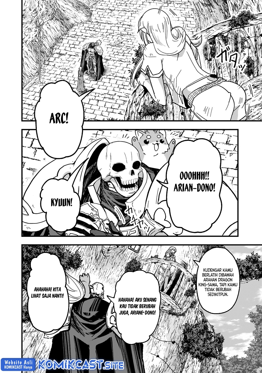 Gaikotsu Kishi-sama, Tadaima Isekai e Odekake-chuu Chapter 55.2 Gambar 8