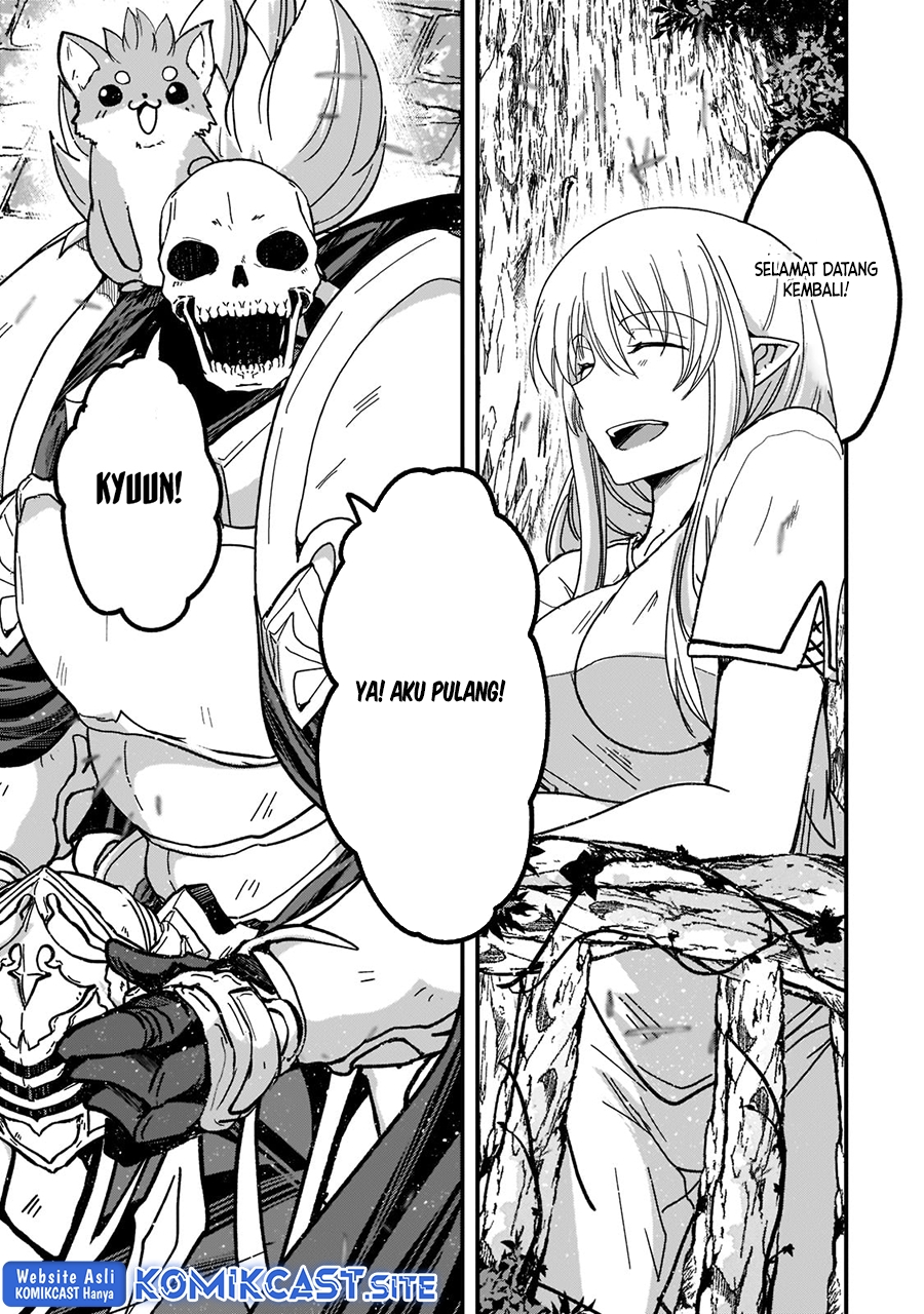 Gaikotsu Kishi-sama, Tadaima Isekai e Odekake-chuu Chapter 55.2 Gambar 9