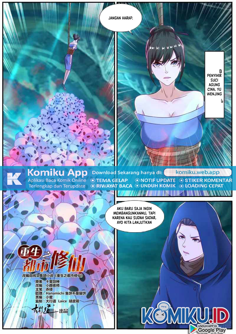 Baca Manhua Rebirth Of The Urban Immortal Cultivator Chapter 863 Gambar 2