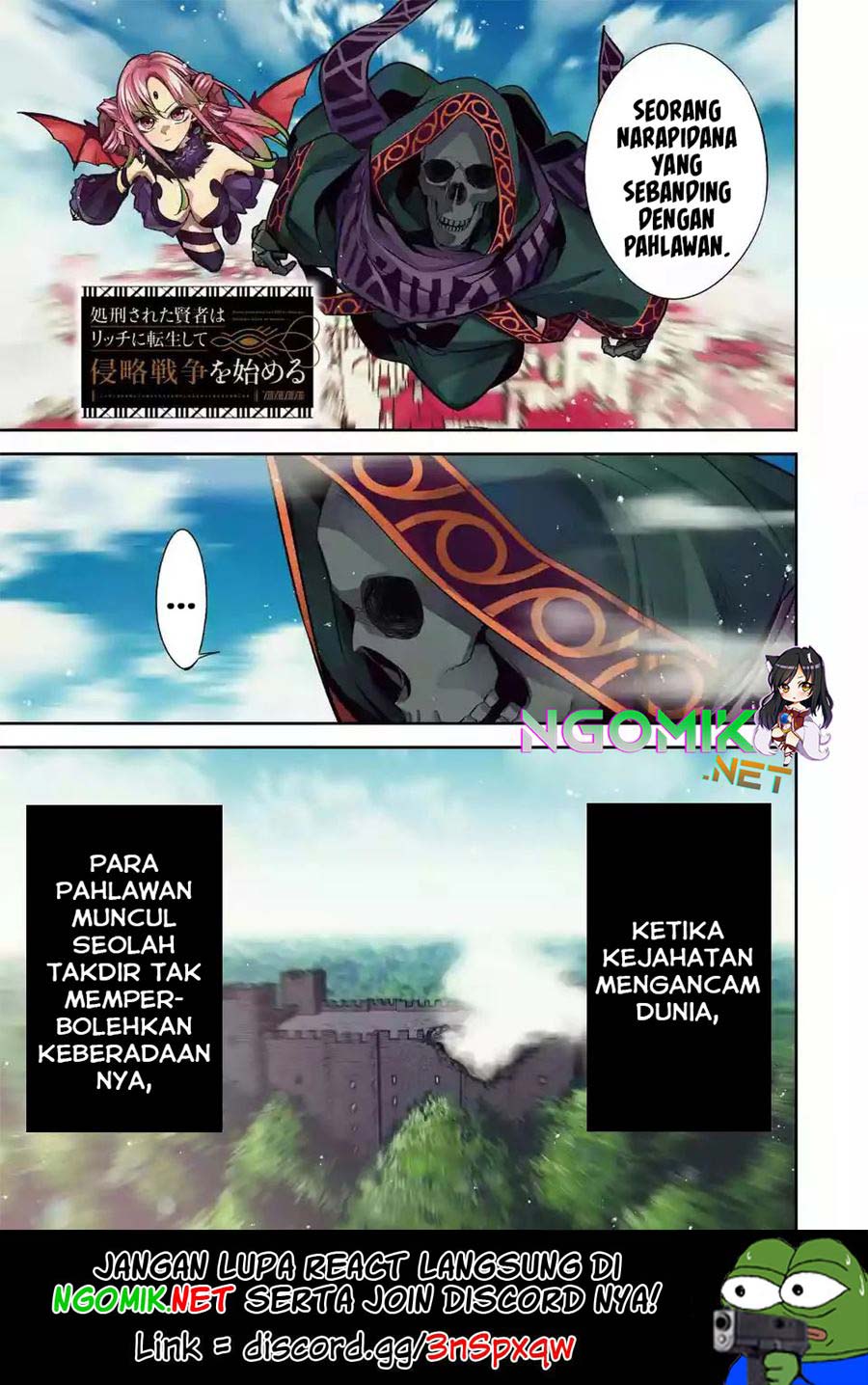 Baca Manga The Executed Sage is Reincarnated as a Lich and Starts an All-Out War Chapter 09.1 Gambar 2