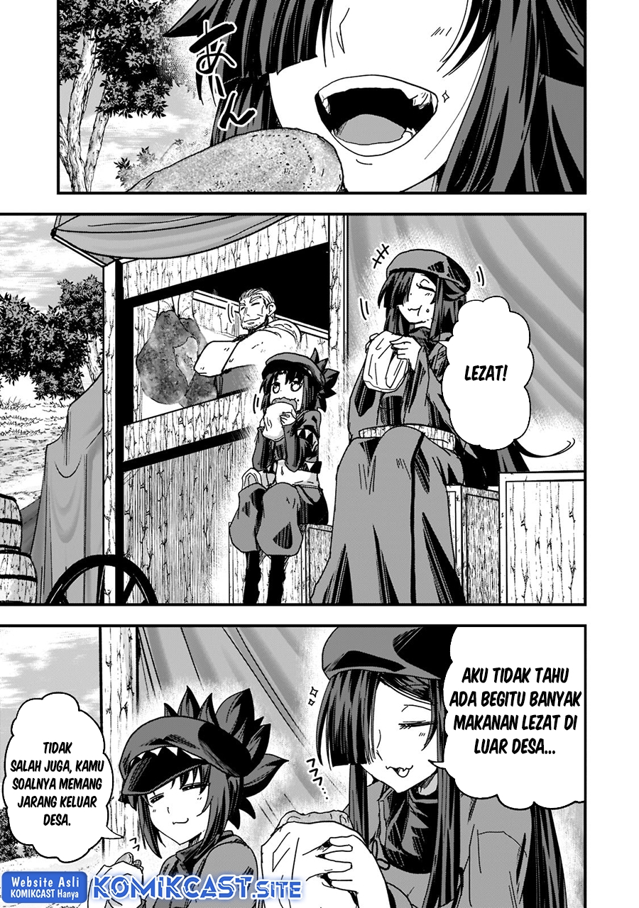 Gaikotsu Kishi-sama, Tadaima Isekai e Odekake-chuu Chapter 56.1 Gambar 12