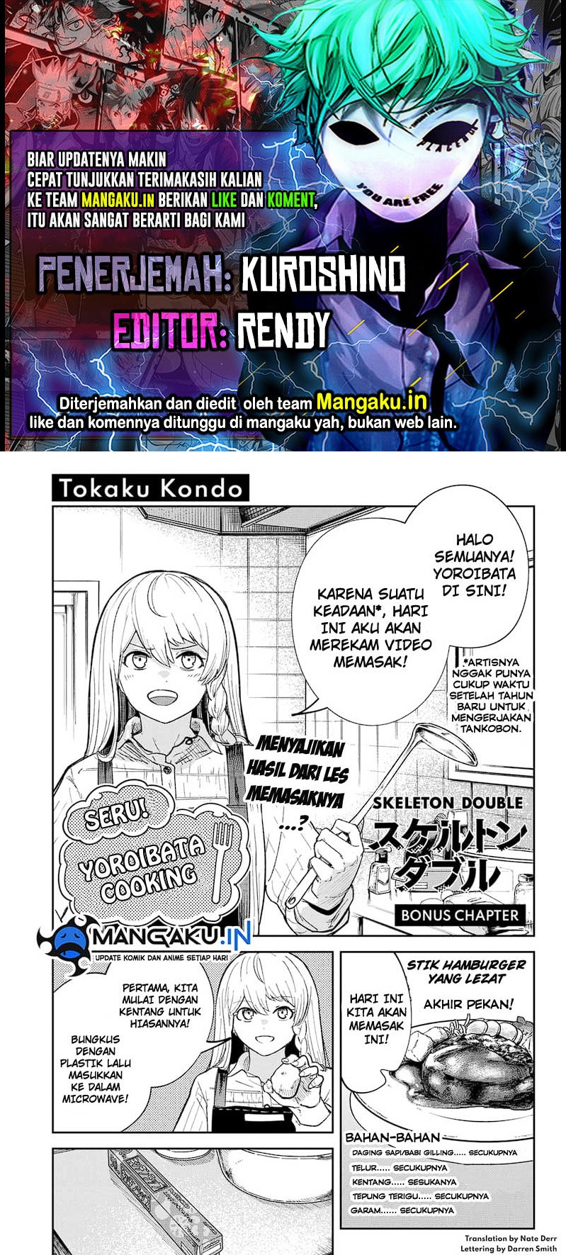 Baca Komik Skeleton Double Chapter 13.5 Gambar 1