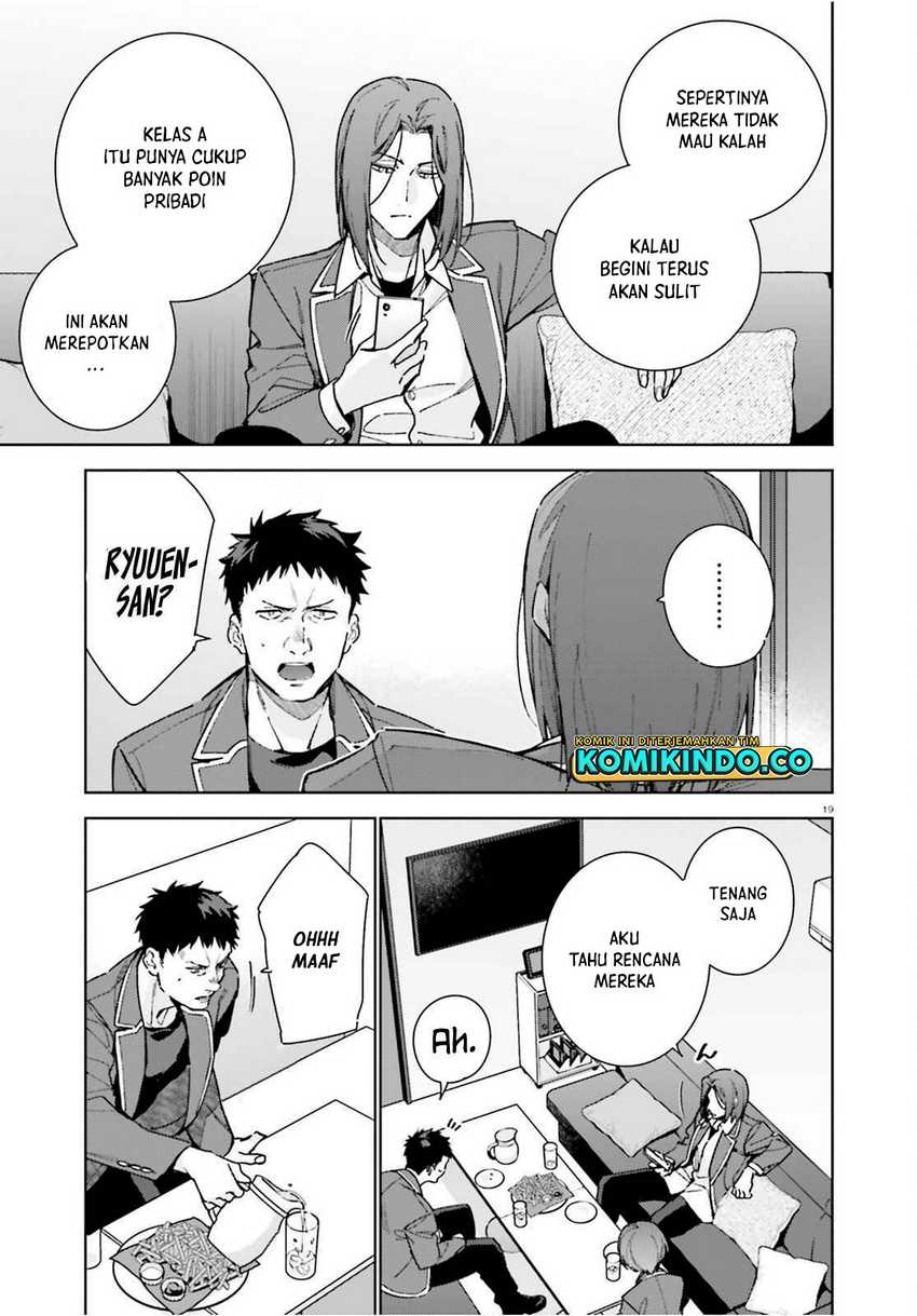 Youkoso Jitsuryoku Shijou Shugi no Kyoushitsu e: 2-nensei-hen Chapter 08.5 Gambar 20