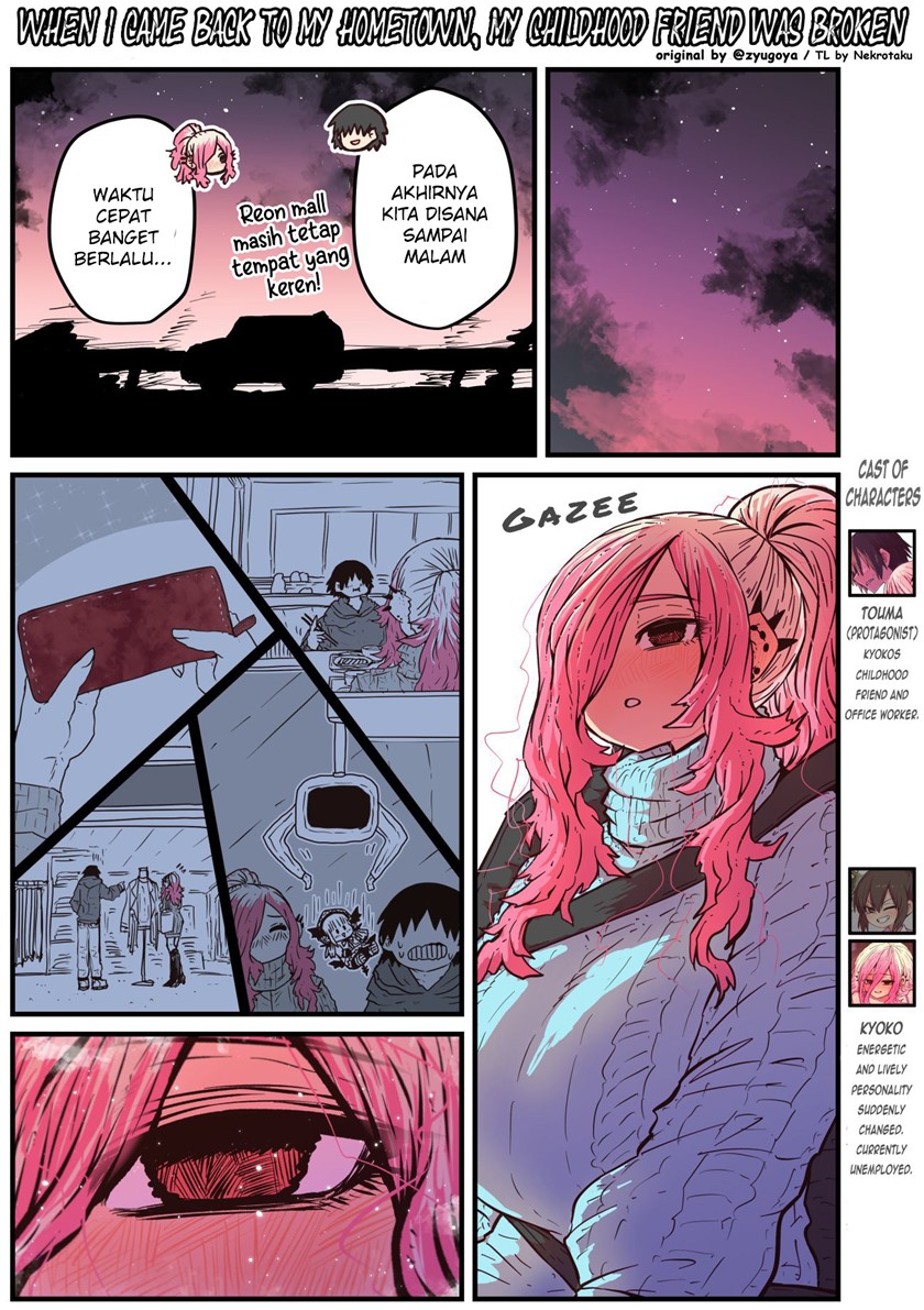 Baca Manga When I Returned to My Hometown, My Childhood Friend was Broken Chapter 21 Gambar 2