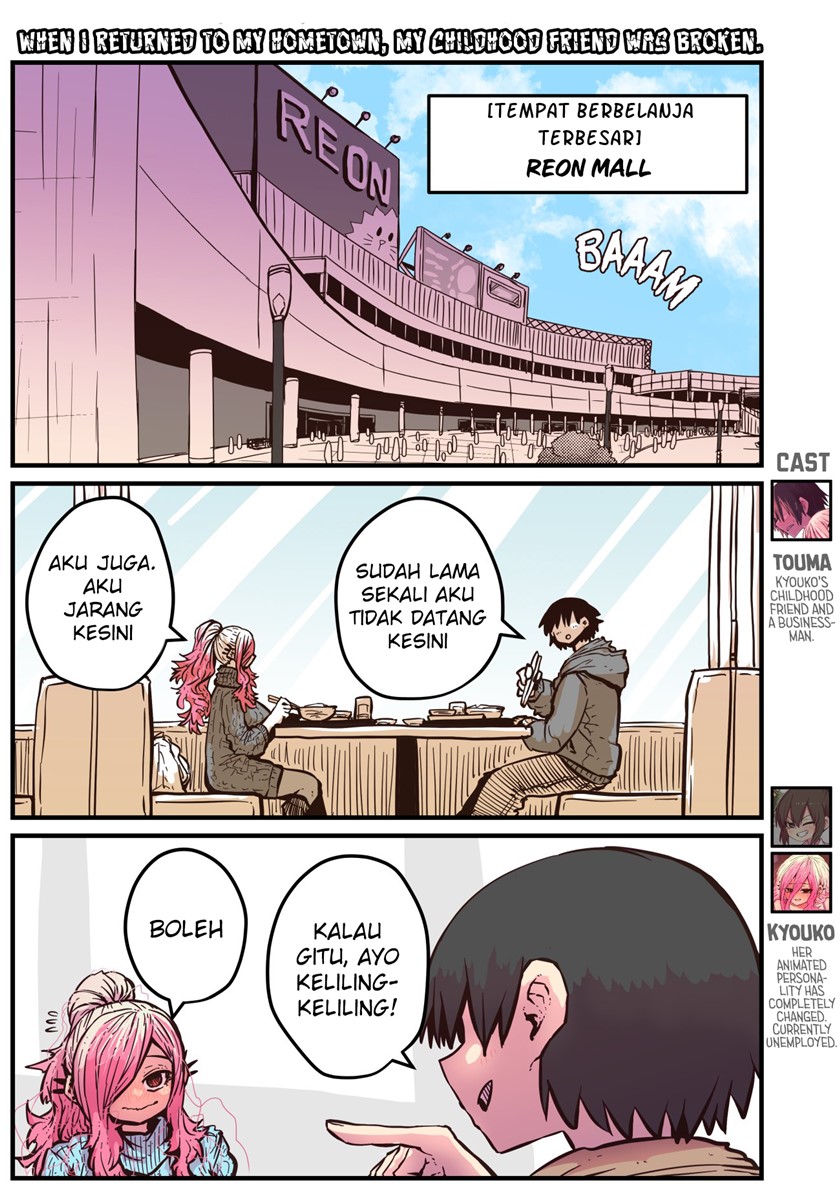 Baca Manga When I Returned to My Hometown, My Childhood Friend was Broken Chapter 20 Gambar 2