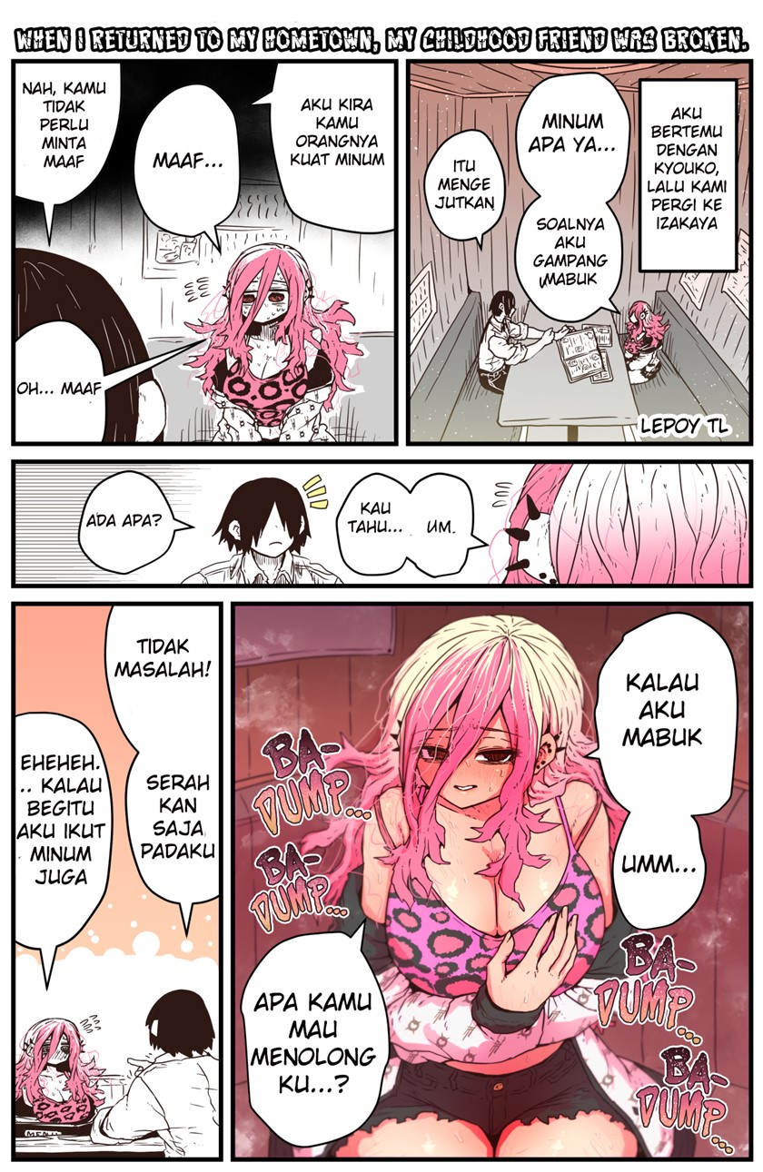 Baca Manga When I Returned to My Hometown, My Childhood Friend was Broken Chapter 12 Gambar 2