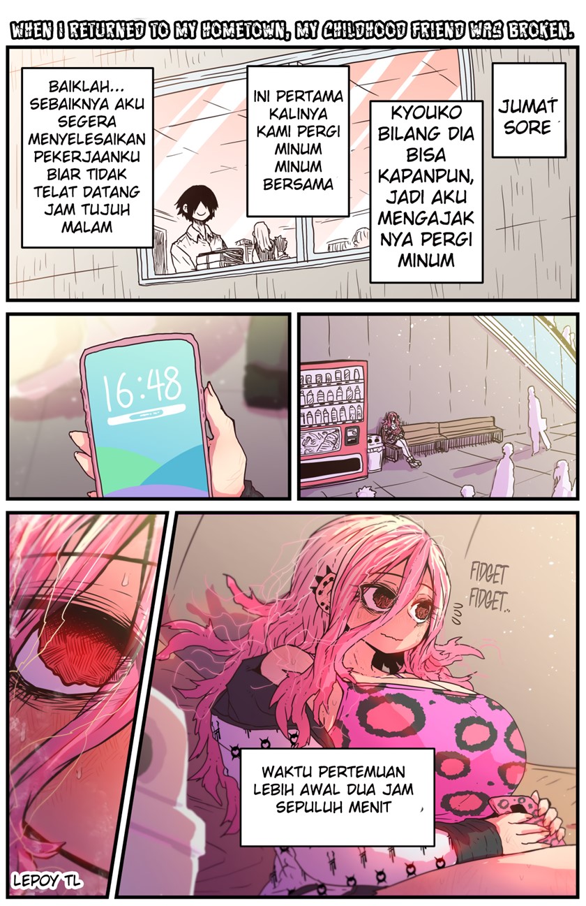 Baca Manga When I Returned to My Hometown, My Childhood Friend was Broken Chapter 11 Gambar 2