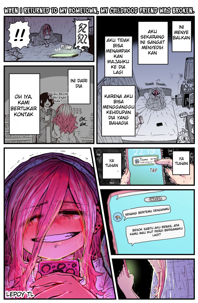 Baca Manga When I Returned to My Hometown, My Childhood Friend was Broken Chapter 10 Gambar 2