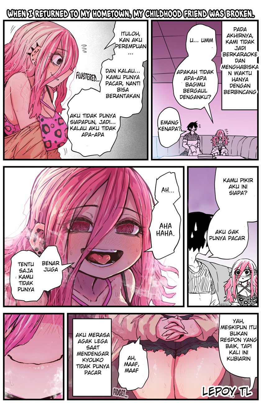 Baca Manga When I Returned to My Hometown, My Childhood Friend was Broken Chapter 07 Gambar 2
