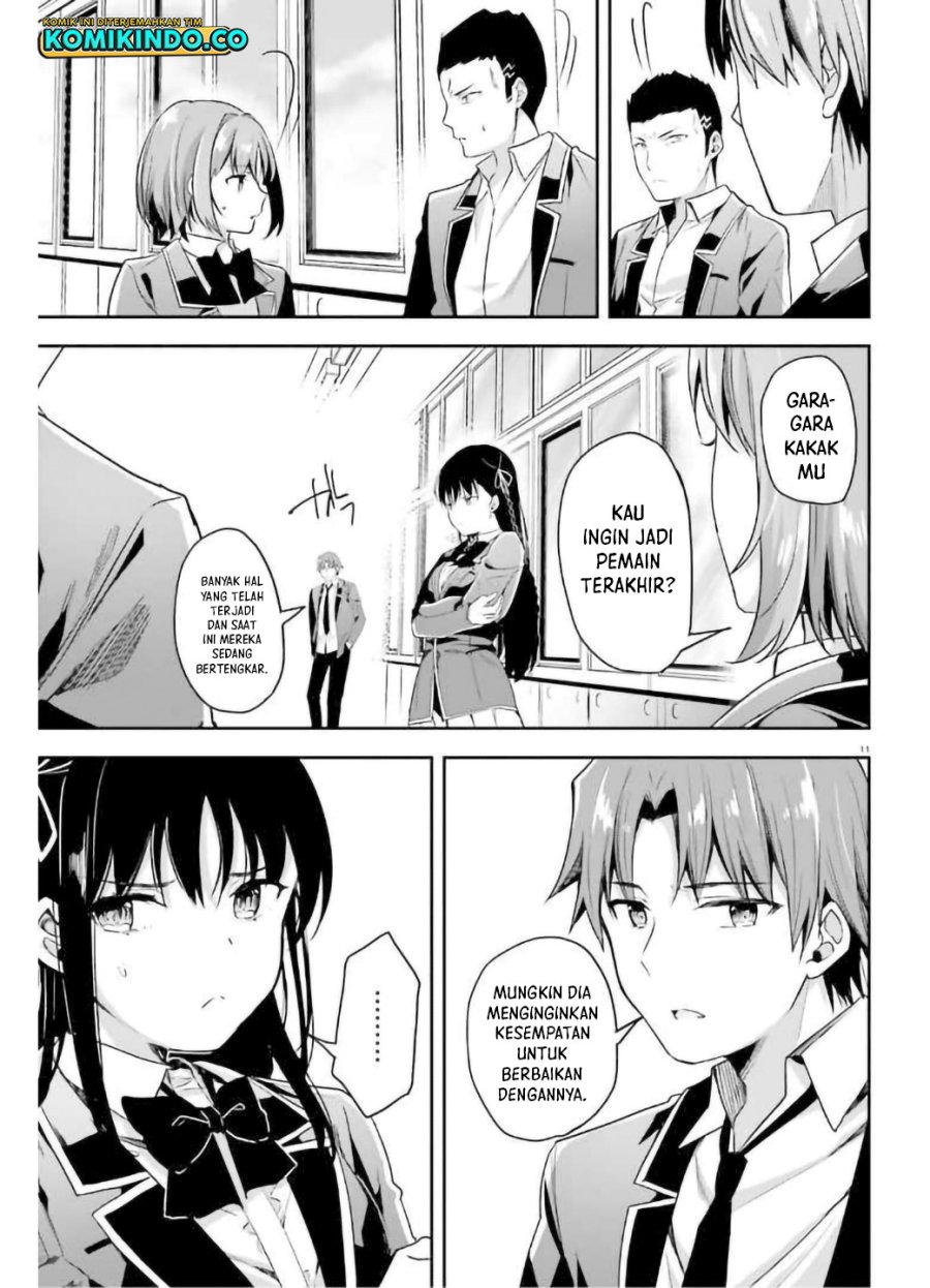 Youkoso Jitsuryoku Shijou Shugi no Kyoushitsu e Chapter 63 Gambar 11