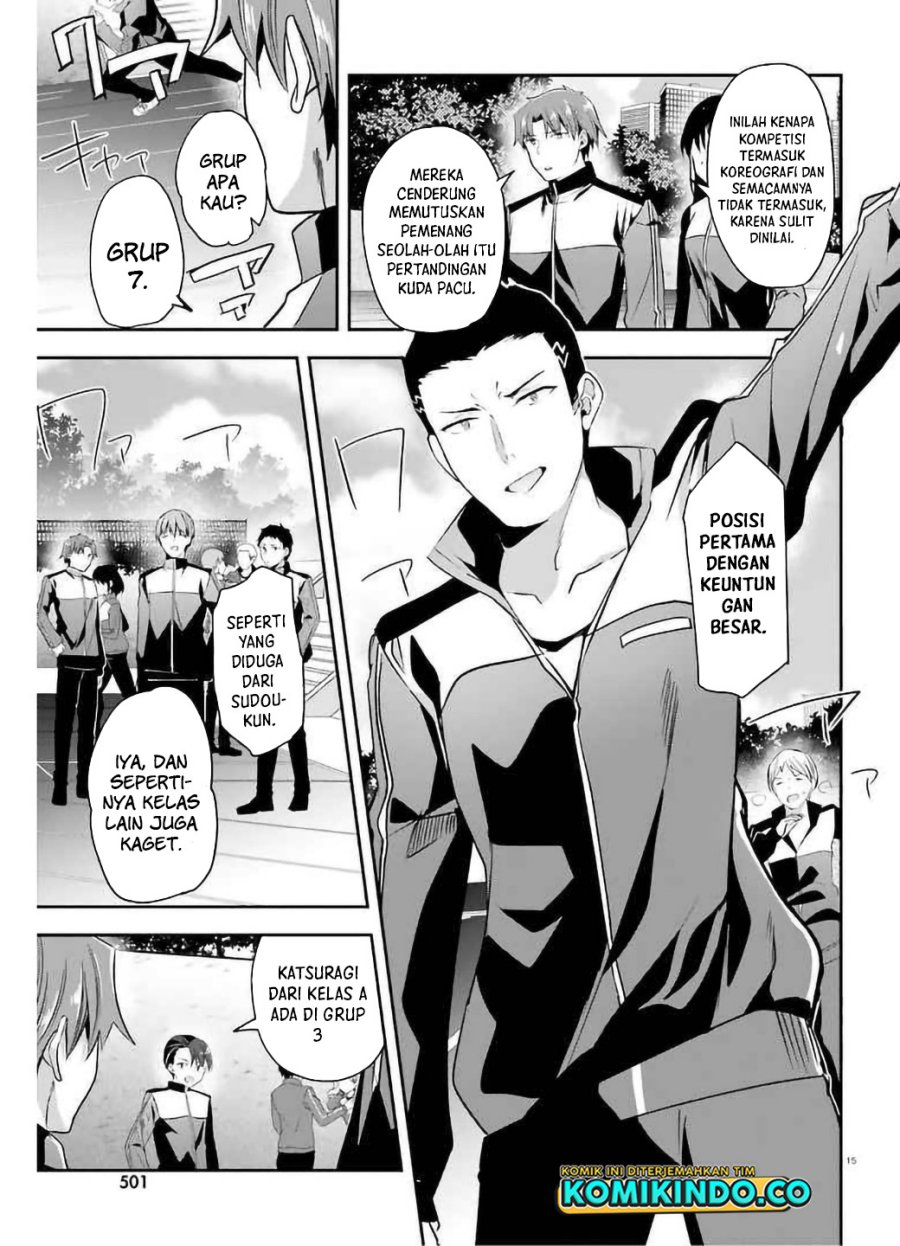 Youkoso Jitsuryoku Shijou Shugi no Kyoushitsu e Chapter 63 Gambar 15