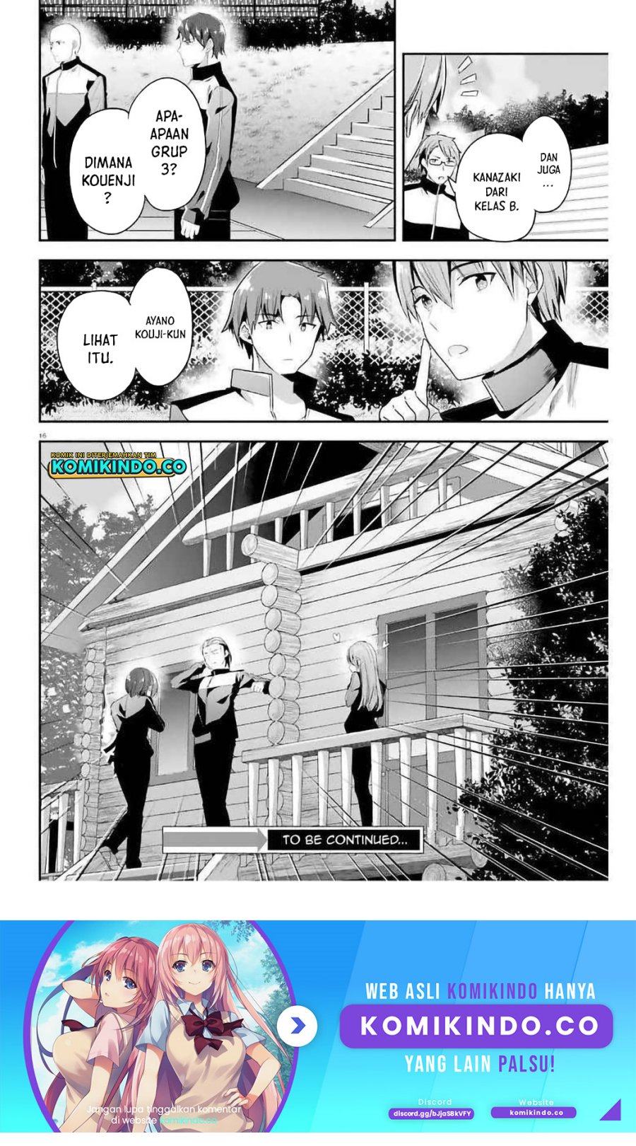 Youkoso Jitsuryoku Shijou Shugi no Kyoushitsu e Chapter 63 Gambar 16