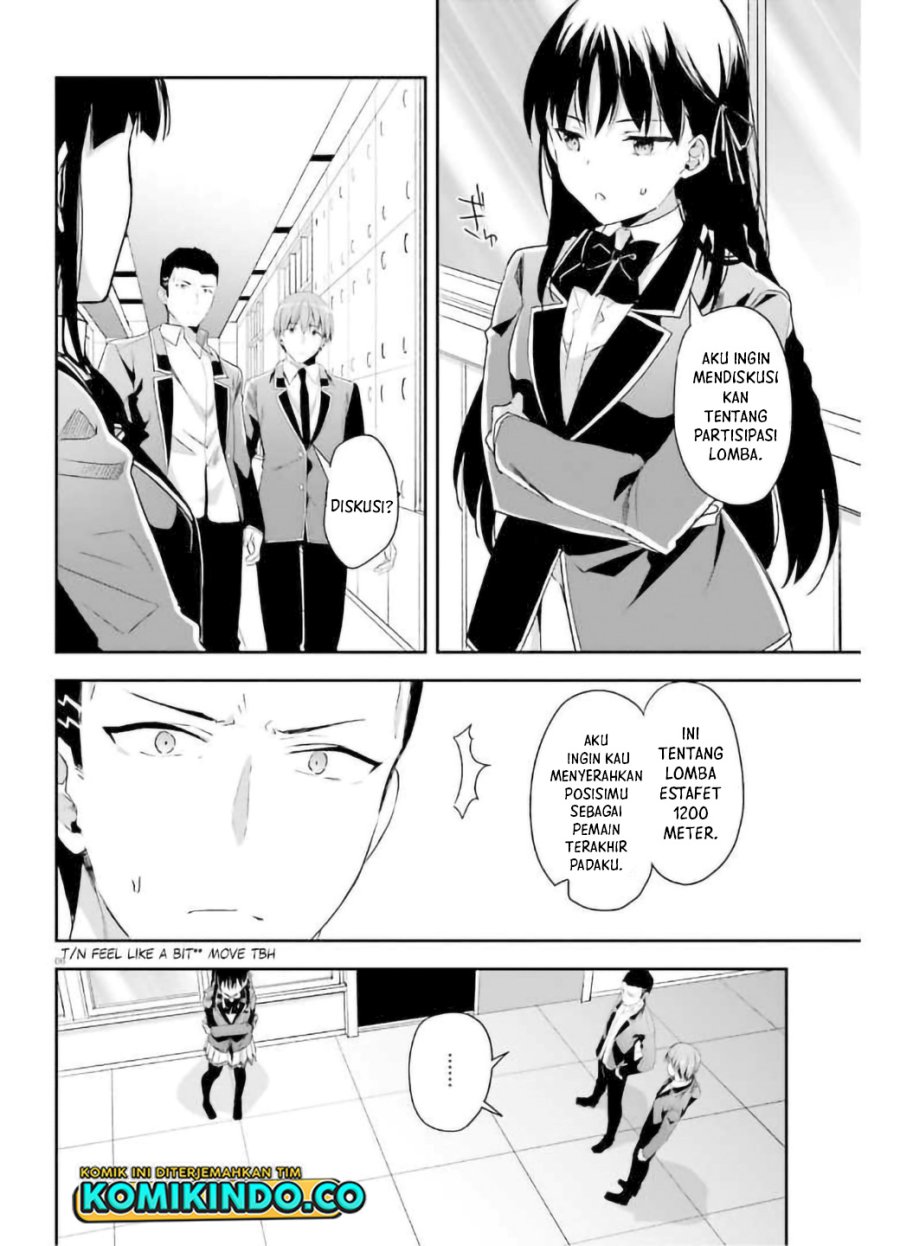 Youkoso Jitsuryoku Shijou Shugi no Kyoushitsu e Chapter 63 Gambar 6