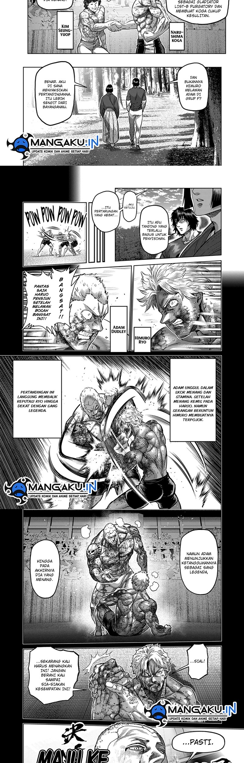 Baca Manga Kengan Omega Chapter 167 Gambar 2