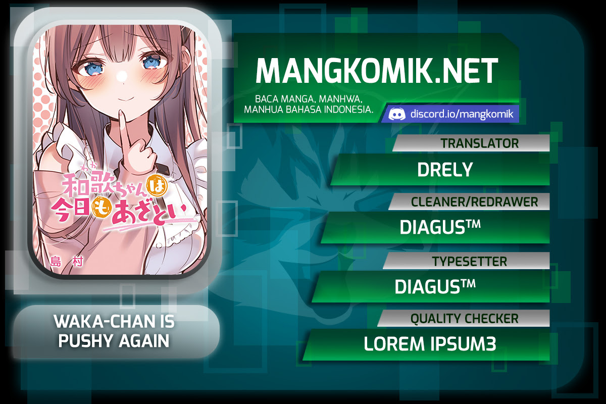 Baca Komik Waka-chan Is Flirty Again Chapter 24 Gambar 1