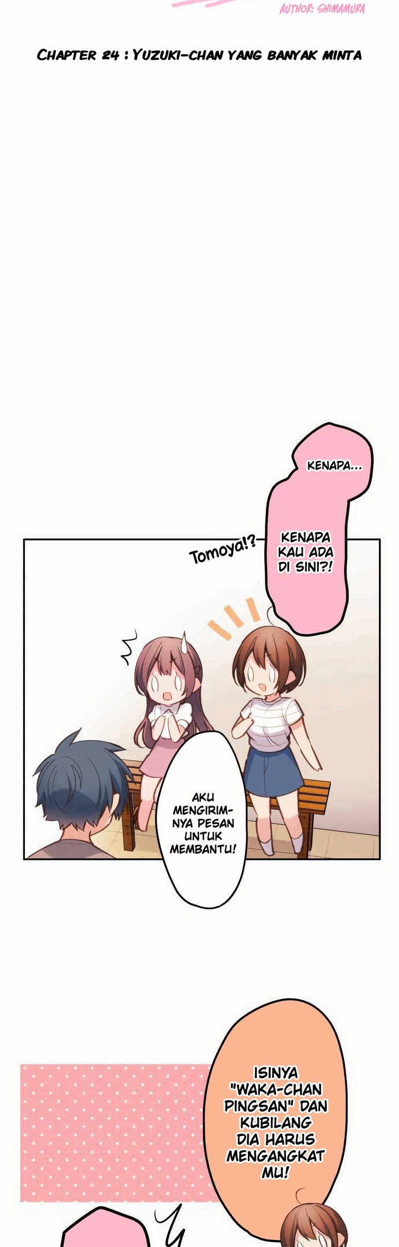 Waka-chan Is Flirty Again Chapter 24 Gambar 9