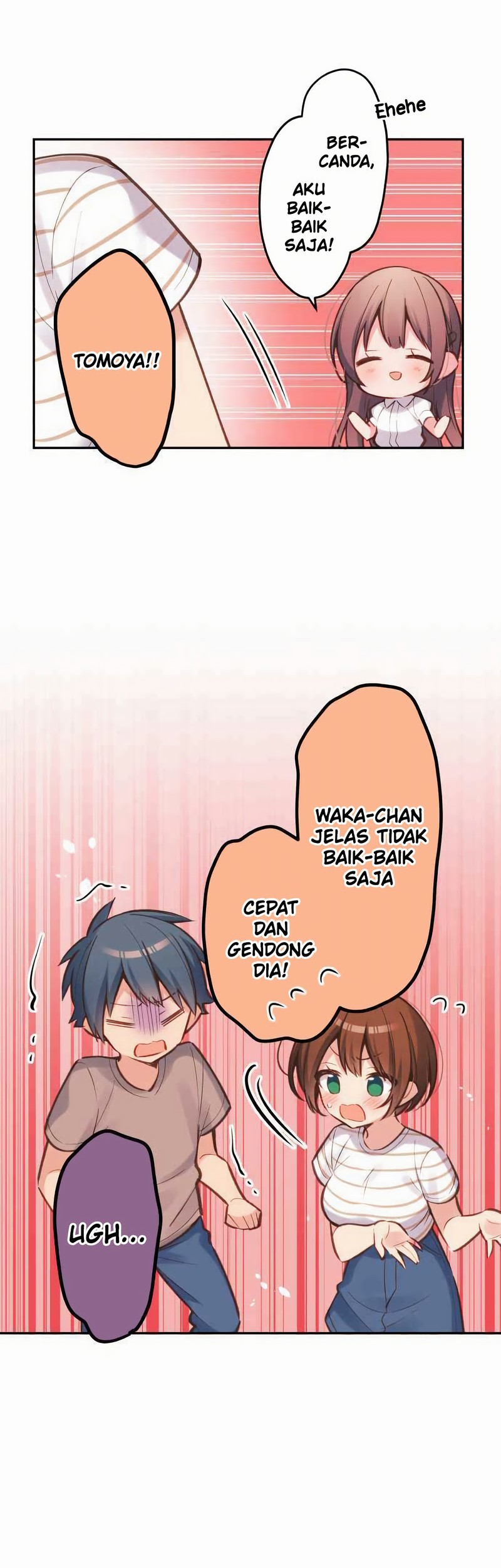 Waka-chan Is Flirty Again Chapter 24 Gambar 17