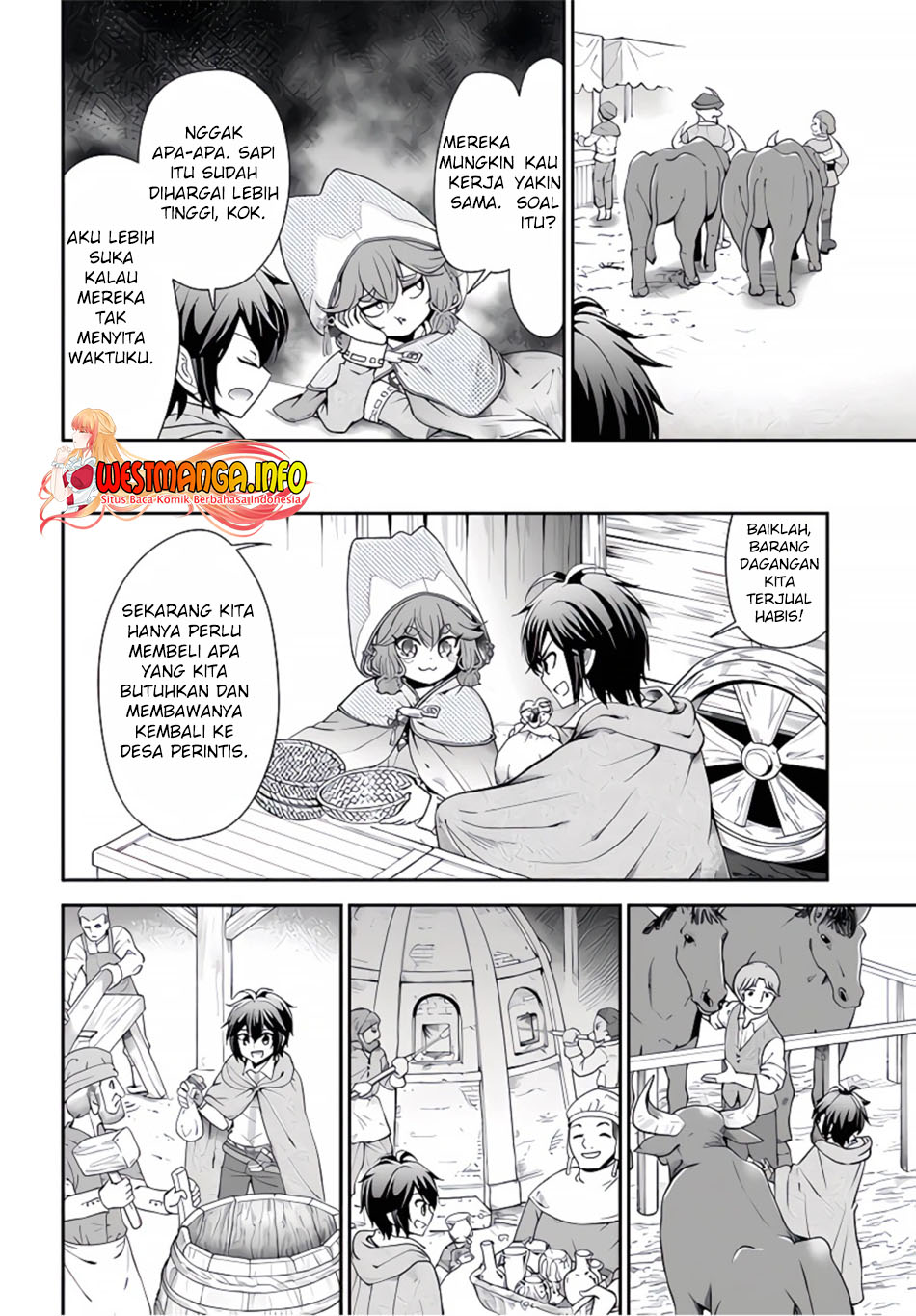 Tenohira Kaitaku Mura de Isekai Kenkokuki: Fueteku Yome-tachi to Nonbiri Mujintou Life (fix) Chapter 38 Gambar 14