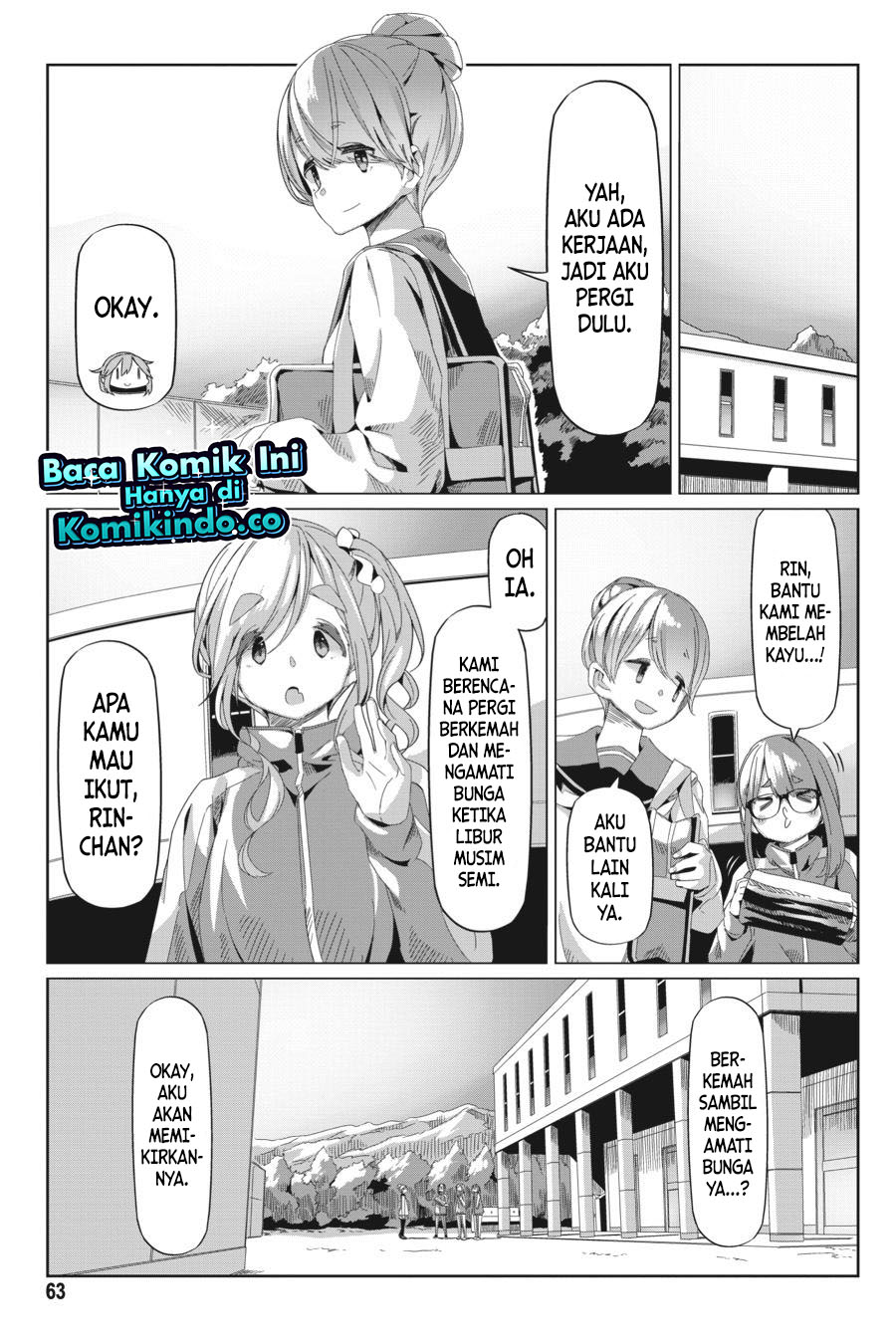 Yuru-Camp Chapter 66 Gambar 10