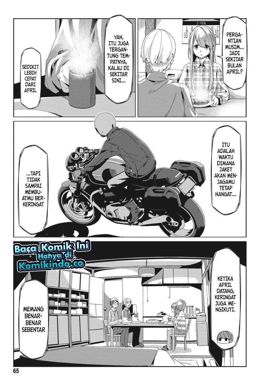 Yuru-Camp Chapter 66 Gambar 12