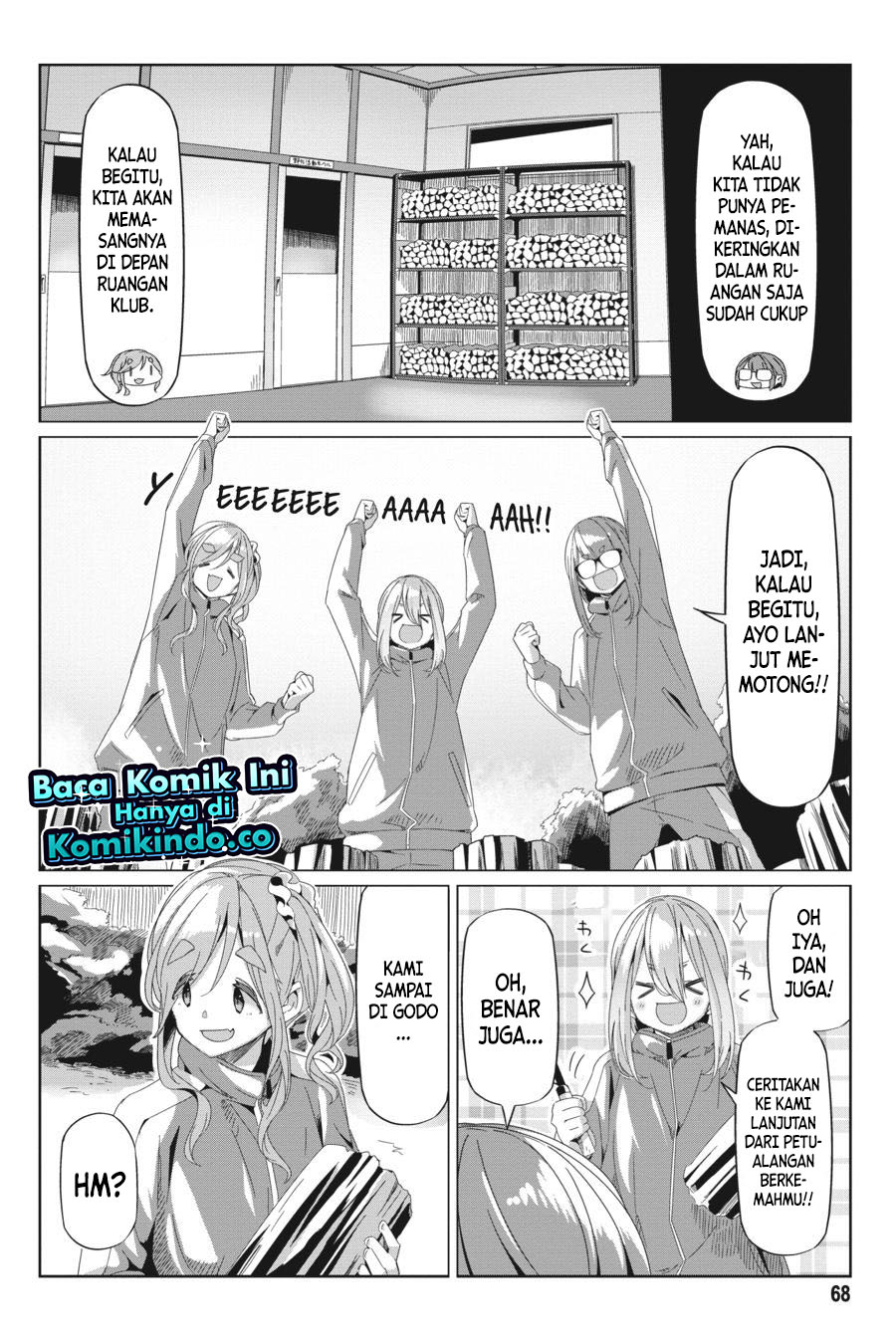 Yuru-Camp Chapter 66 Gambar 15