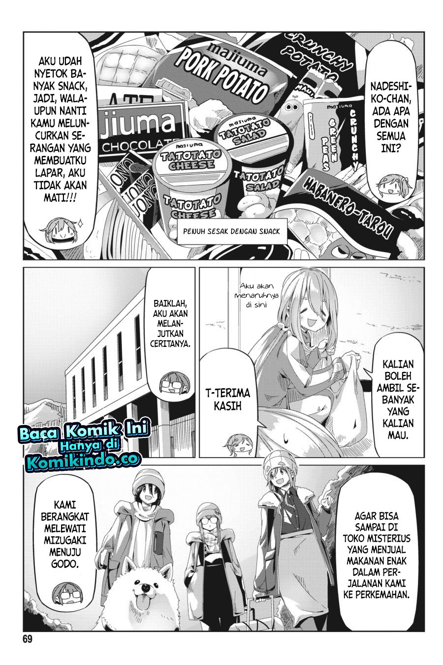 Yuru-Camp Chapter 66 Gambar 16