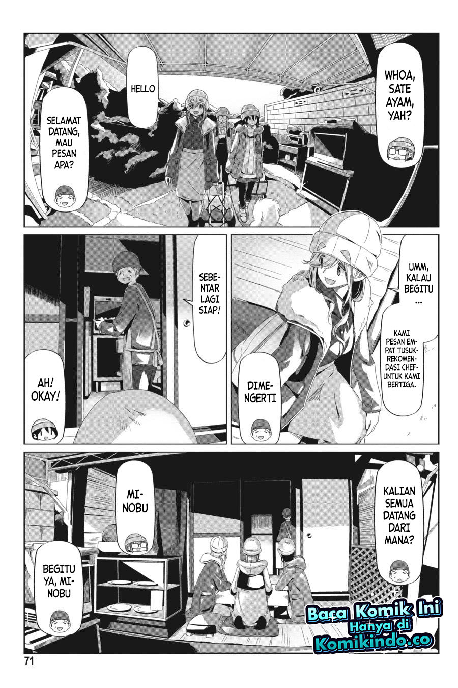 Yuru-Camp Chapter 66 Gambar 18