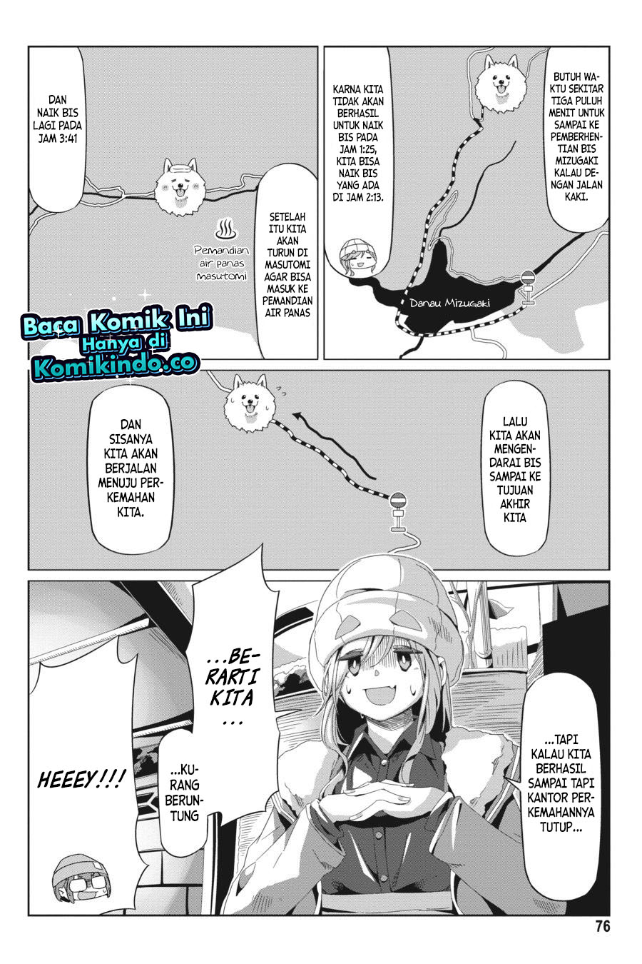 Yuru-Camp Chapter 66 Gambar 23