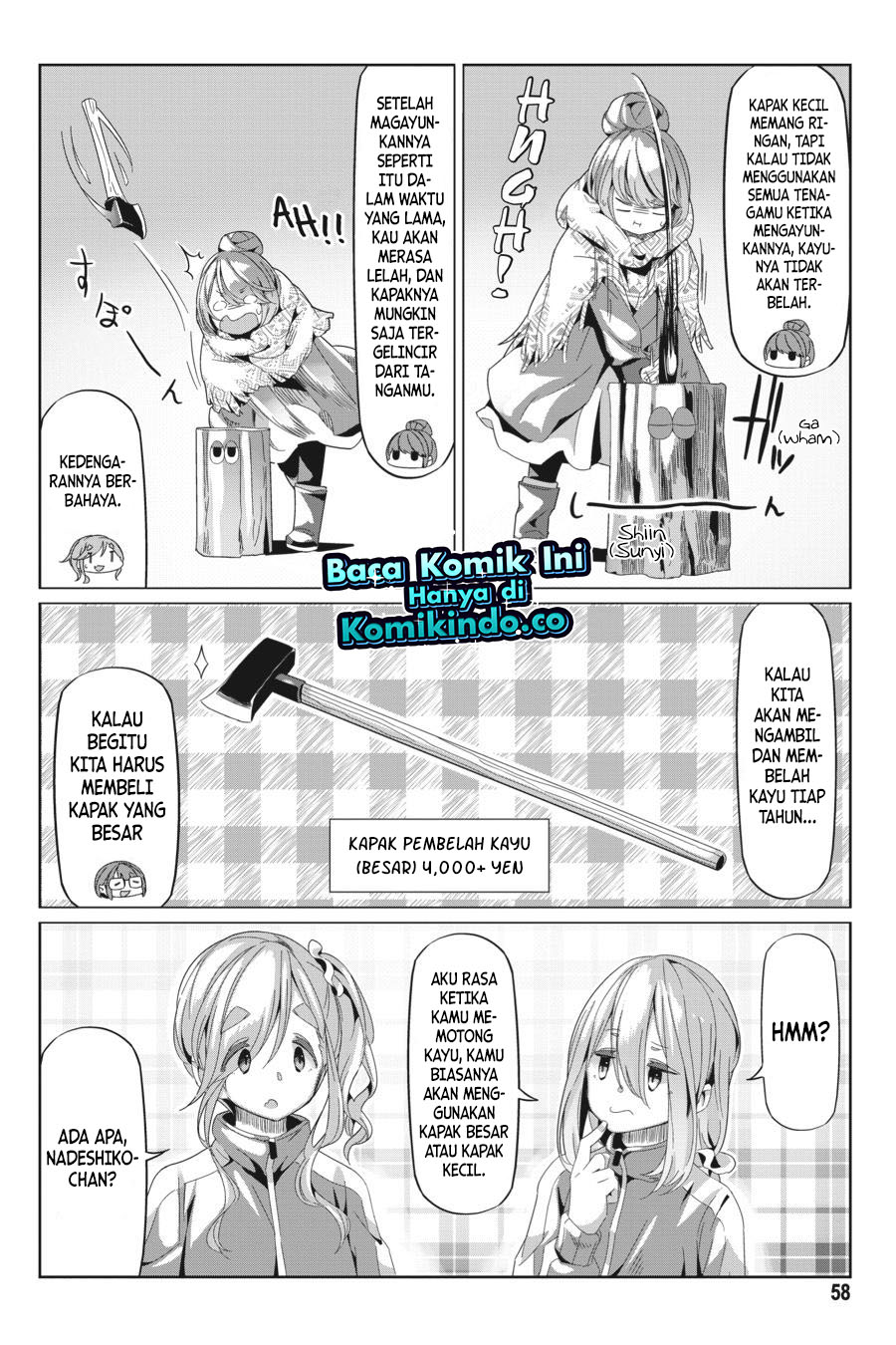 Yuru-Camp Chapter 66 Gambar 5
