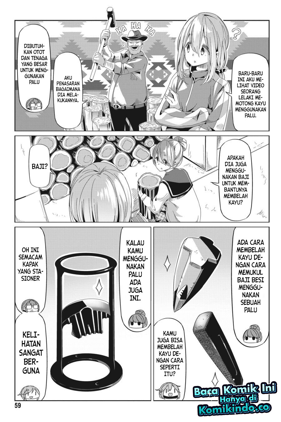 Yuru-Camp Chapter 66 Gambar 6