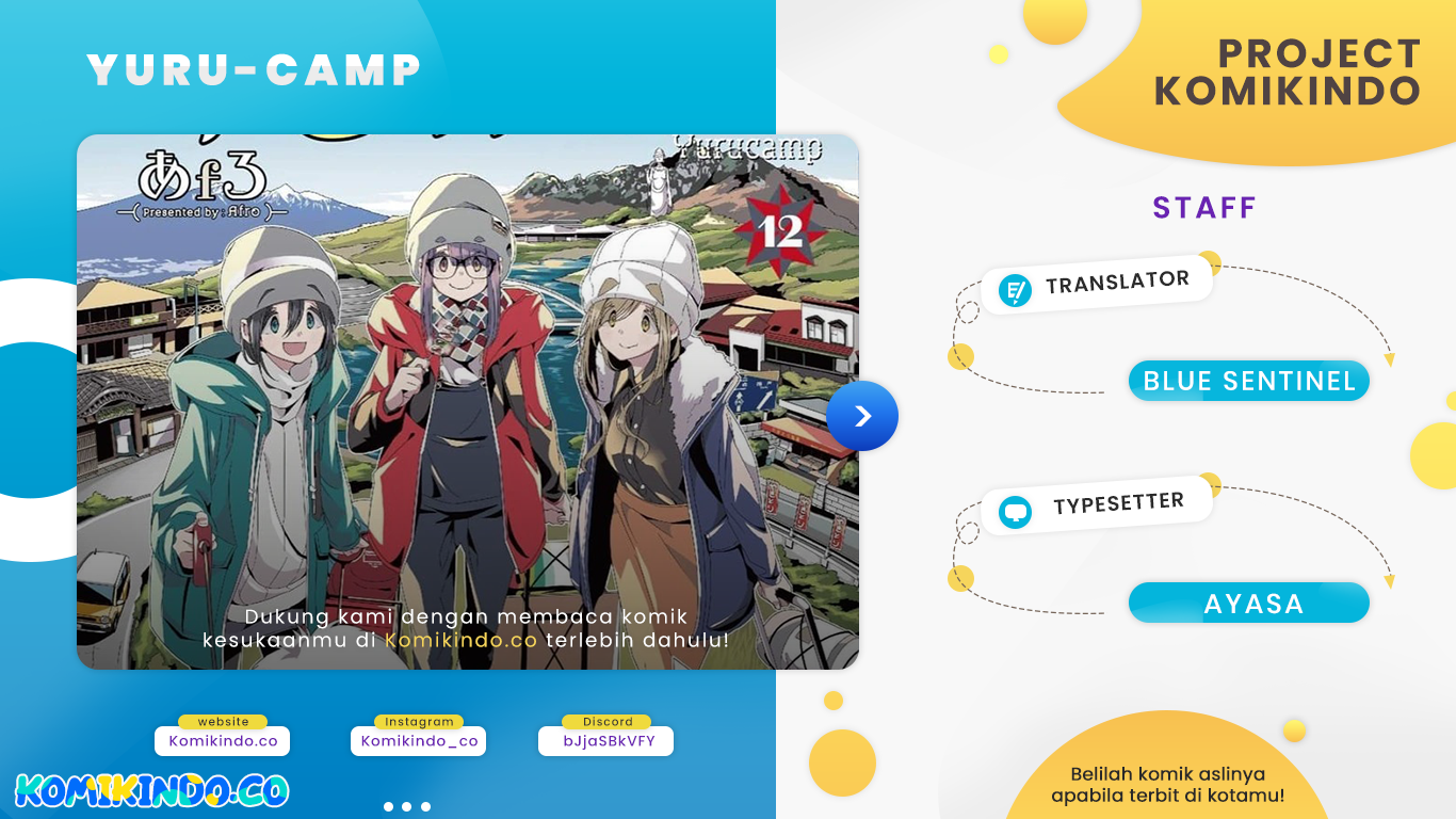 Baca Komik Yuru-Camp Chapter 65 Gambar 1