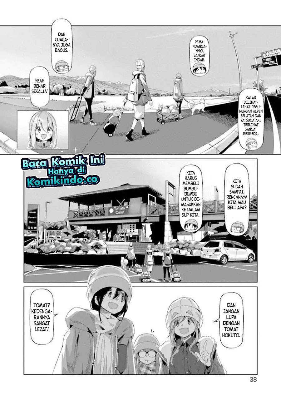 Yuru-Camp Chapter 65 Gambar 12